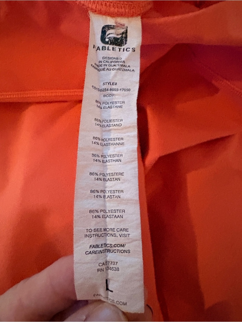 Fabletics Coral Active Leggings